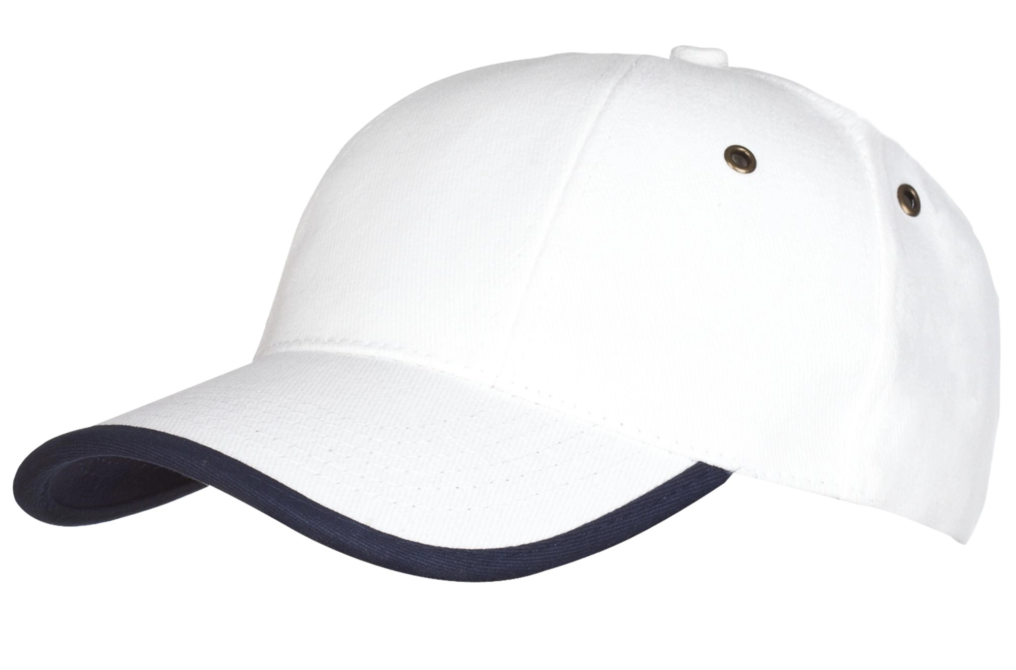 фото бейсболка unit trendy, белый/т.синий