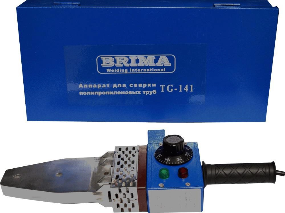 фото аппарат для сварки пластиковых труб brima tg-141