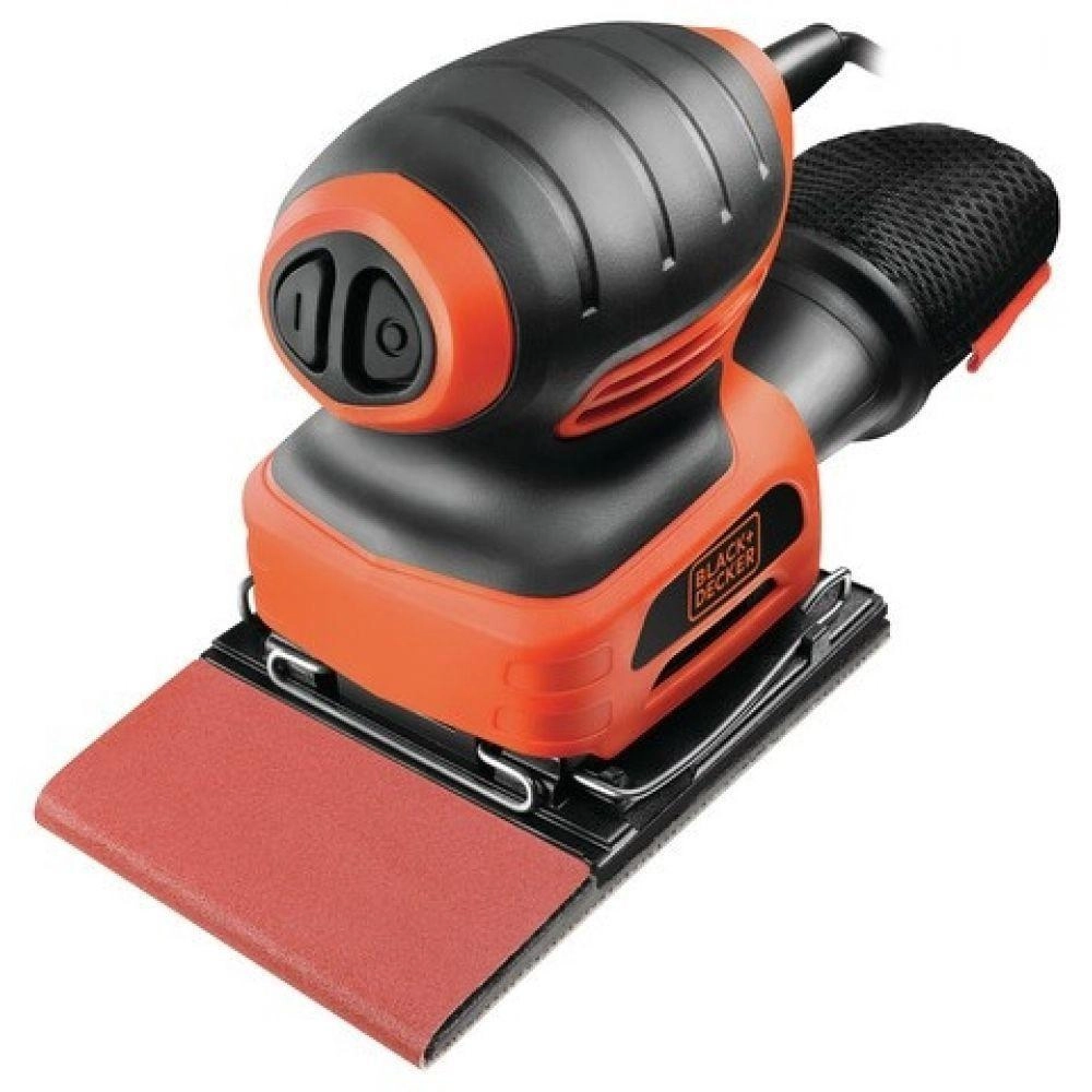 фото машинка шлифовальная плоская (вибрационная) black & decker ka400-qs