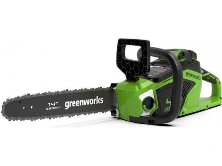 фото пила цепная greenworks gd40cs18 без акб и зу