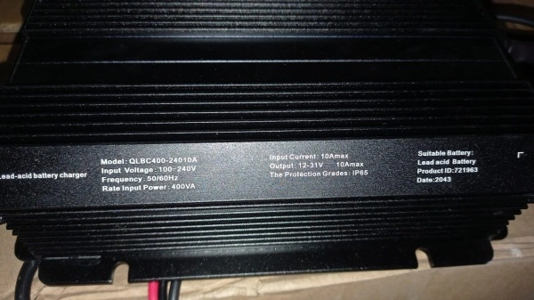 фото зарядное устройство для штабелёров cdd10r-e/cdd12r-e 24v/10a (charger)