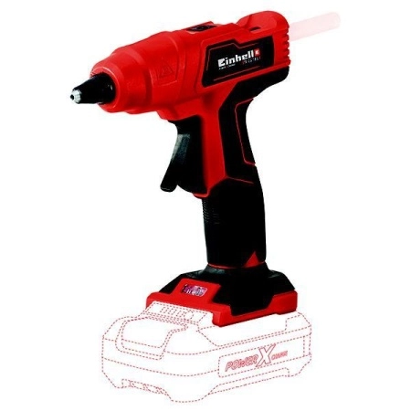 фото пистолет клеевой einhell pxc te-cg 18 li - solo (4522200)
