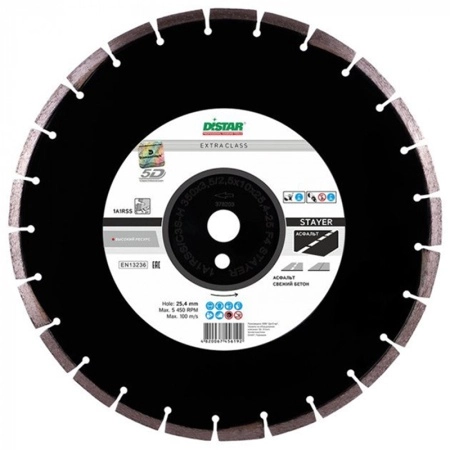 Алмазный диск BAUMESSER ASPHALT PRO 1A1RSS/C3-H 450X4,0/3,0X10X25,4-32 F4