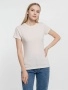 фото футболка женская t-bolka lady, молочно-белый