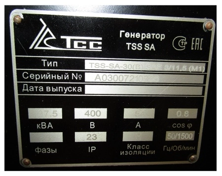 TSS-SA-30 (B) SAE 3/11,5 (М1)
