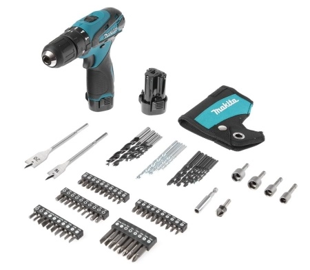 фото дрель аккумуляторная makita hp330dx100