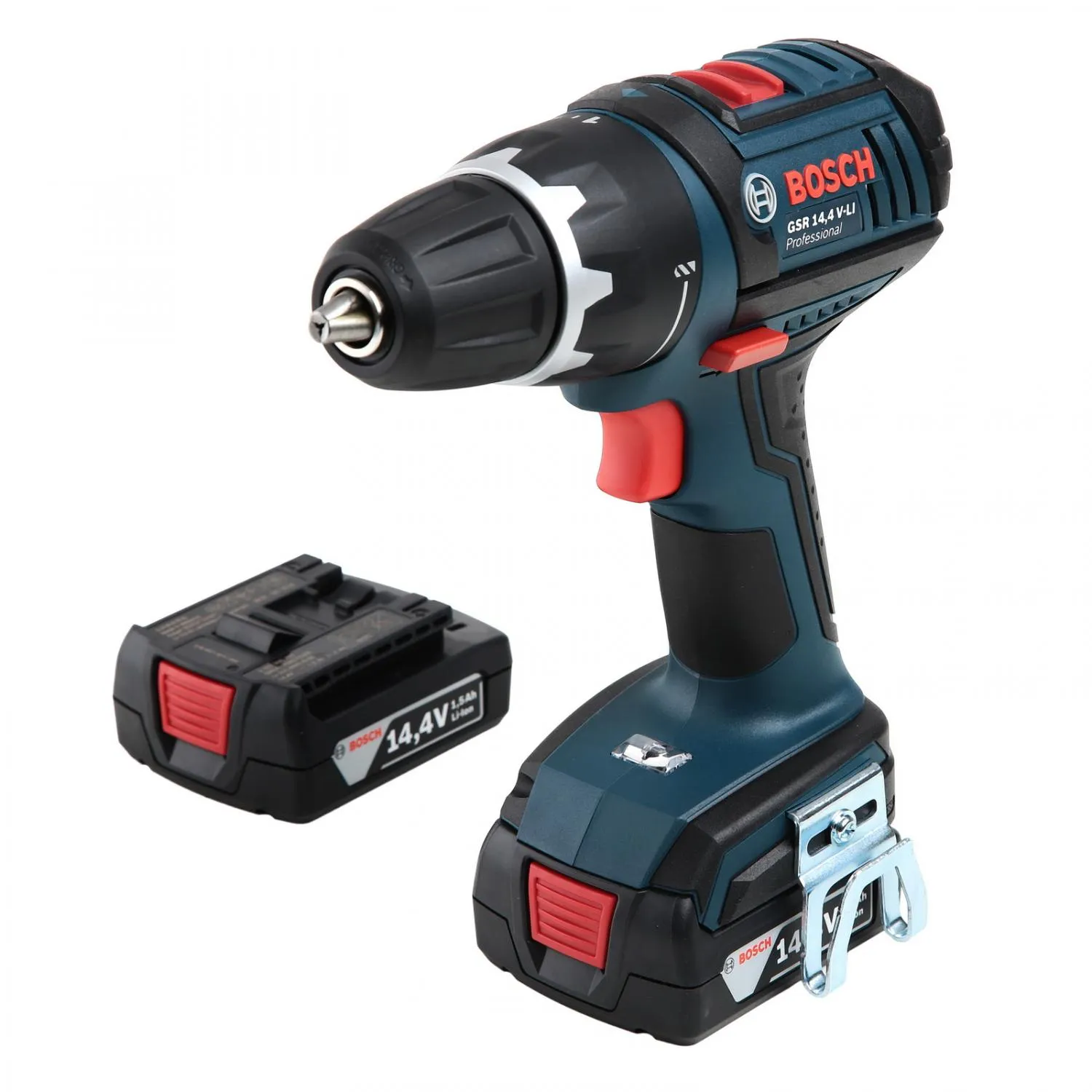 фото дрель аккумуляторная bosch gsr 14,4 v-li15ач (060186600f) l-boxx