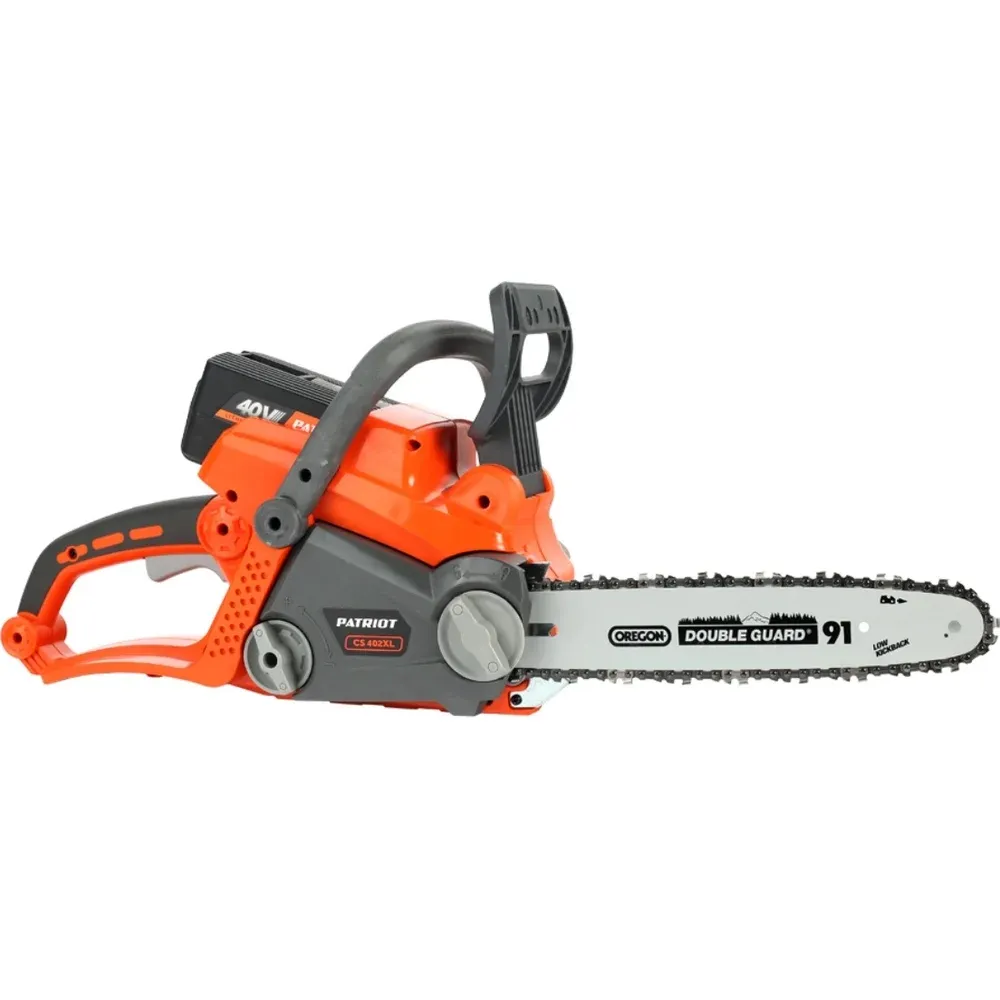 фото аккумуляторная цепная пила patriot сs 402xl