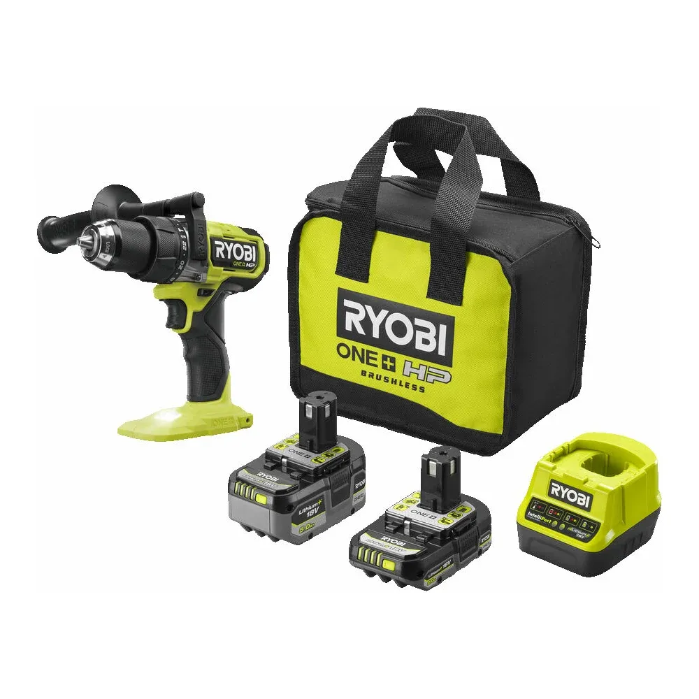 фото ударная дрель-шуруповерт ryobi rpd18x-2c52s