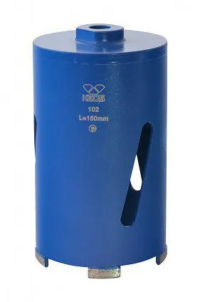 Алмазная коронка по бетону KEOS (сухой рез) М16 51/150мм (DC051.150)