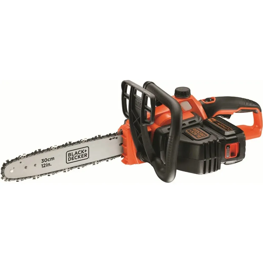 фото аккумуляторная цепная пила black+decker gkc3630l20