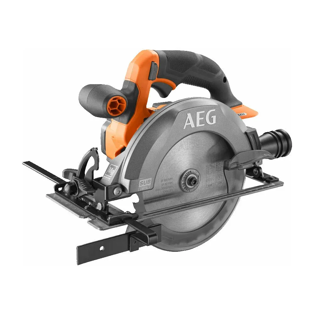 фото аккумуляторная циркулярная пила aeg bks18sbl-0