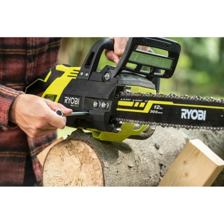 фото бесщеточная цепная пила ryobi max power ry36csx40b-0 36в 5133004898