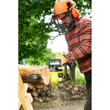 фото бесщеточная цепная пила ryobi max power ry36csx40b-0 36в 5133004898