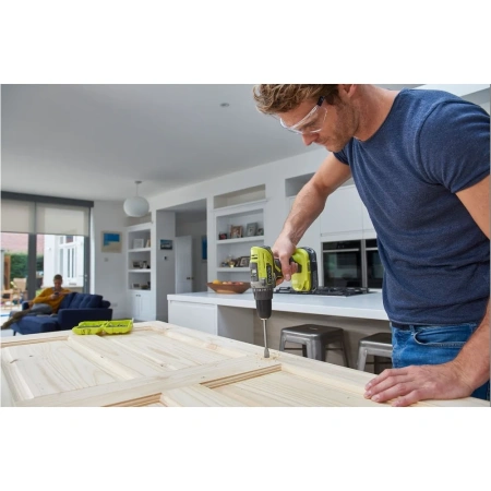 фото дрель-шуруповерт ryobi one+ r18dd3-215s
