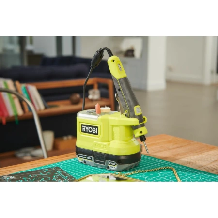 фото прямошлифмашина ryobi one+ rrt18-0
