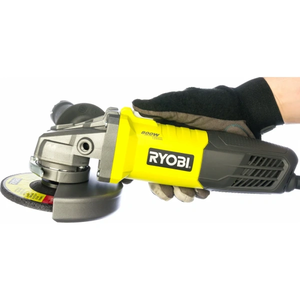 фото болгарка (ушм) ryobi rag800-125s