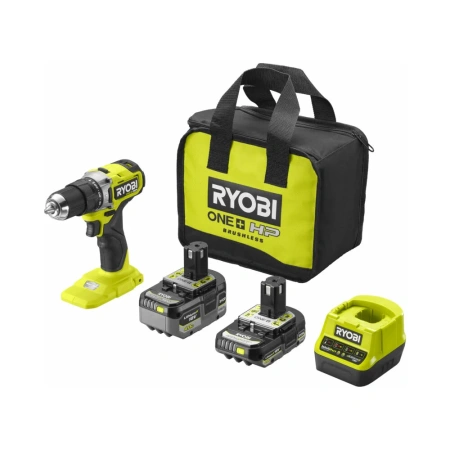 фото ударная бесщеточная дрель-шуруповерт ryobi one+ rpd18c-242s