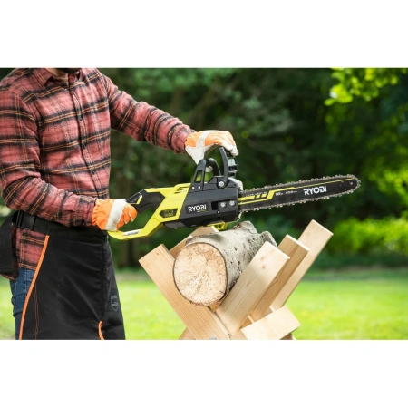 фото бесщеточная цепная пила ryobi max power ry36csx40b-0 36в 5133004898