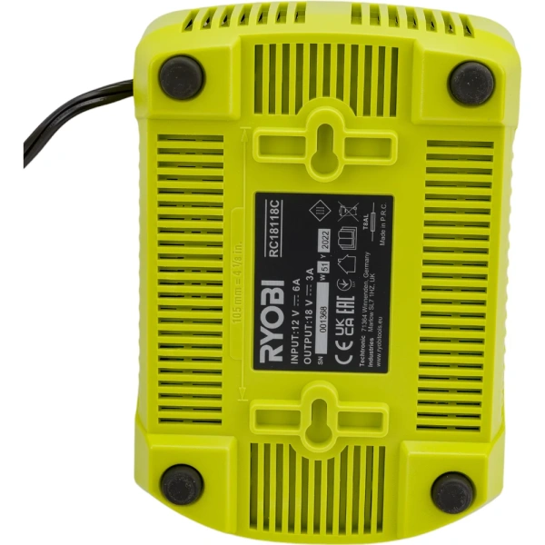 фото зарядное устройство ryobi one+ rc18118c