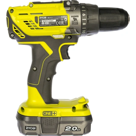 фото ударная дрель-шуруповерт ryobi one+ r18pd3-220s