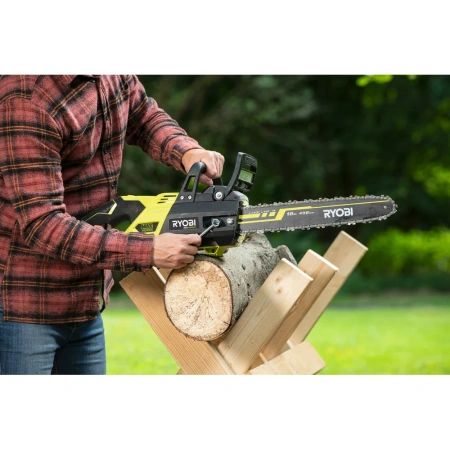 фото бесщеточная цепная пила ryobi max power ry36csx40b-0 36в 5133004898