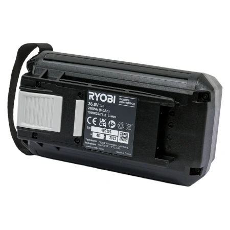 фото аккумулятор ryobi ry36b80b 36в, 8 а*ч