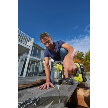 фото импульсный винтоверт ryobi one+ r18idbl-0